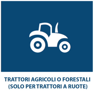 Trattori agricoli o forestali (SOLO per trattori a ruote)